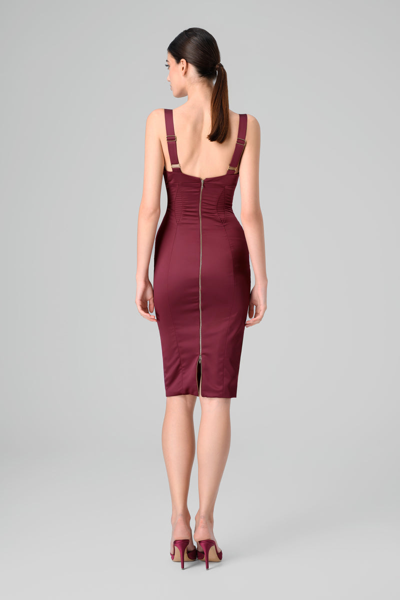 Haze Dress Wine