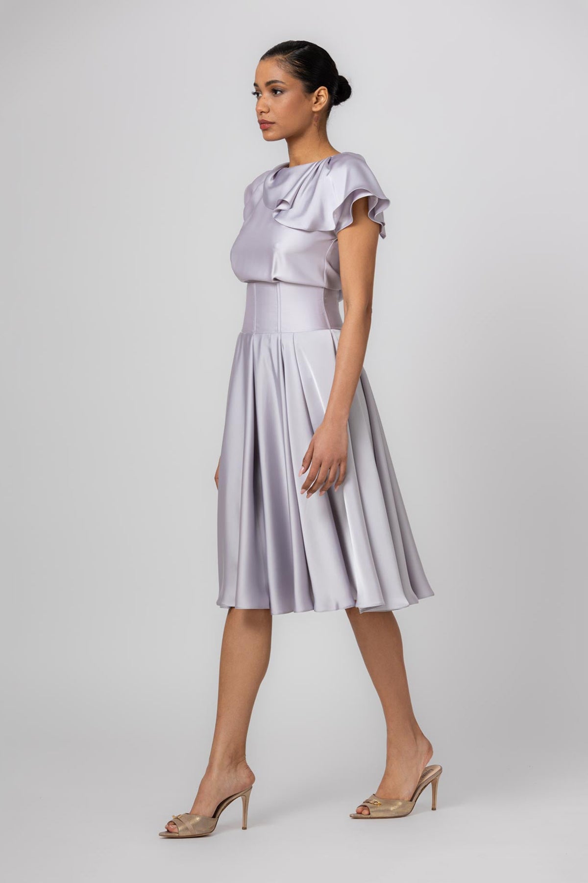 Flap Dress Gray