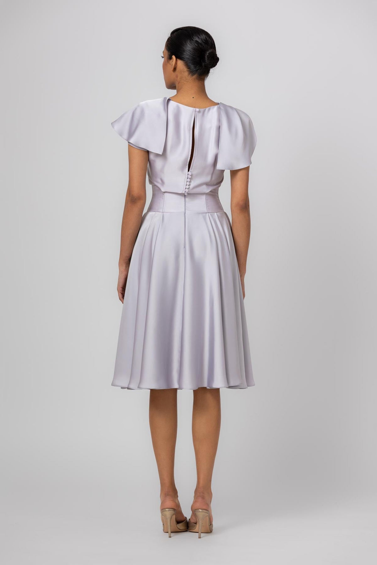 Flap Dress Gray
