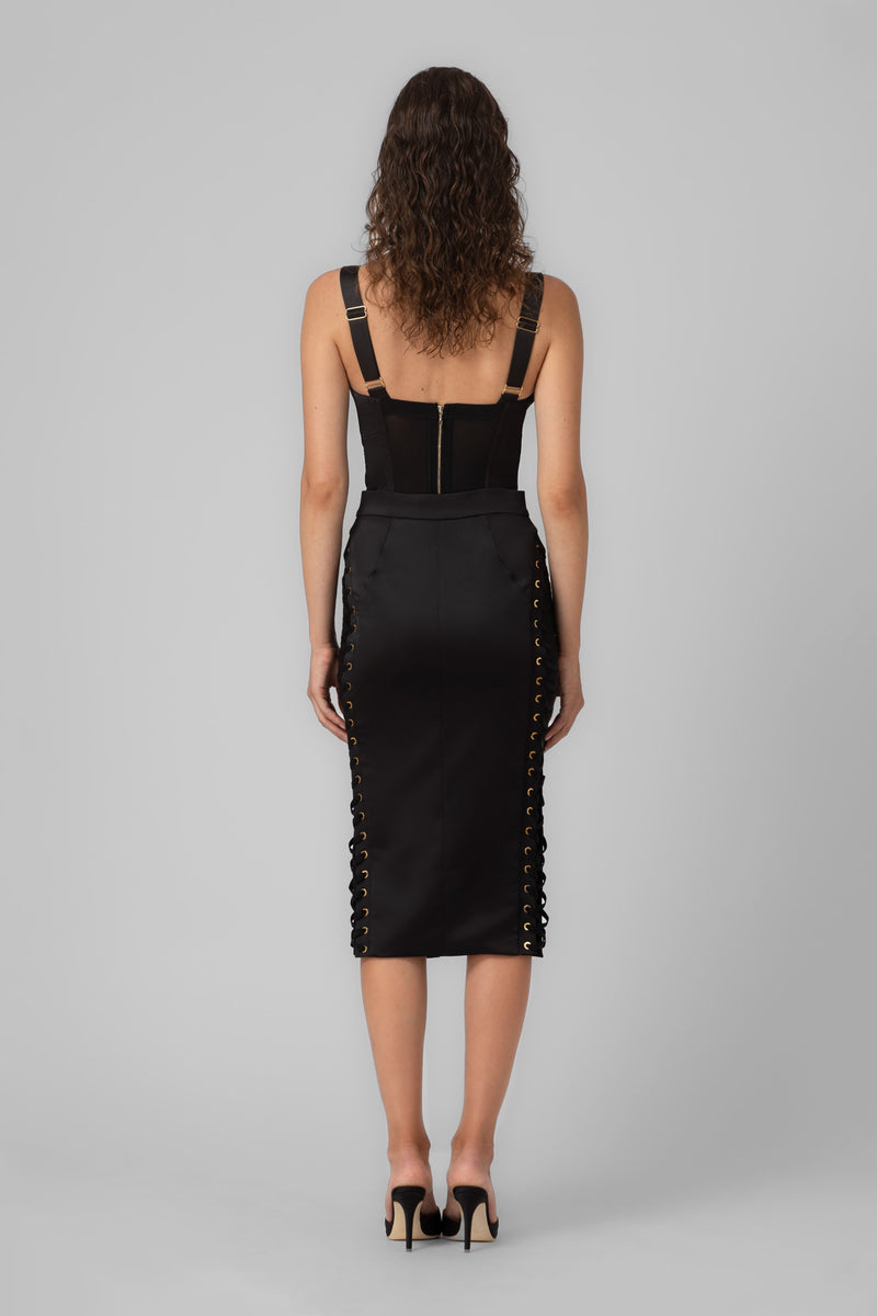 Blackcherry Skirt Black