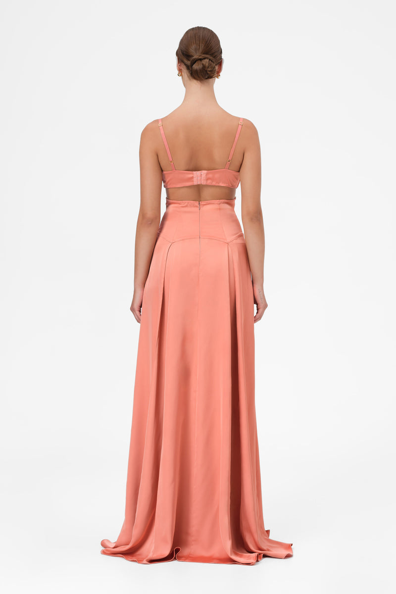 Escapade Long Dress Blush
