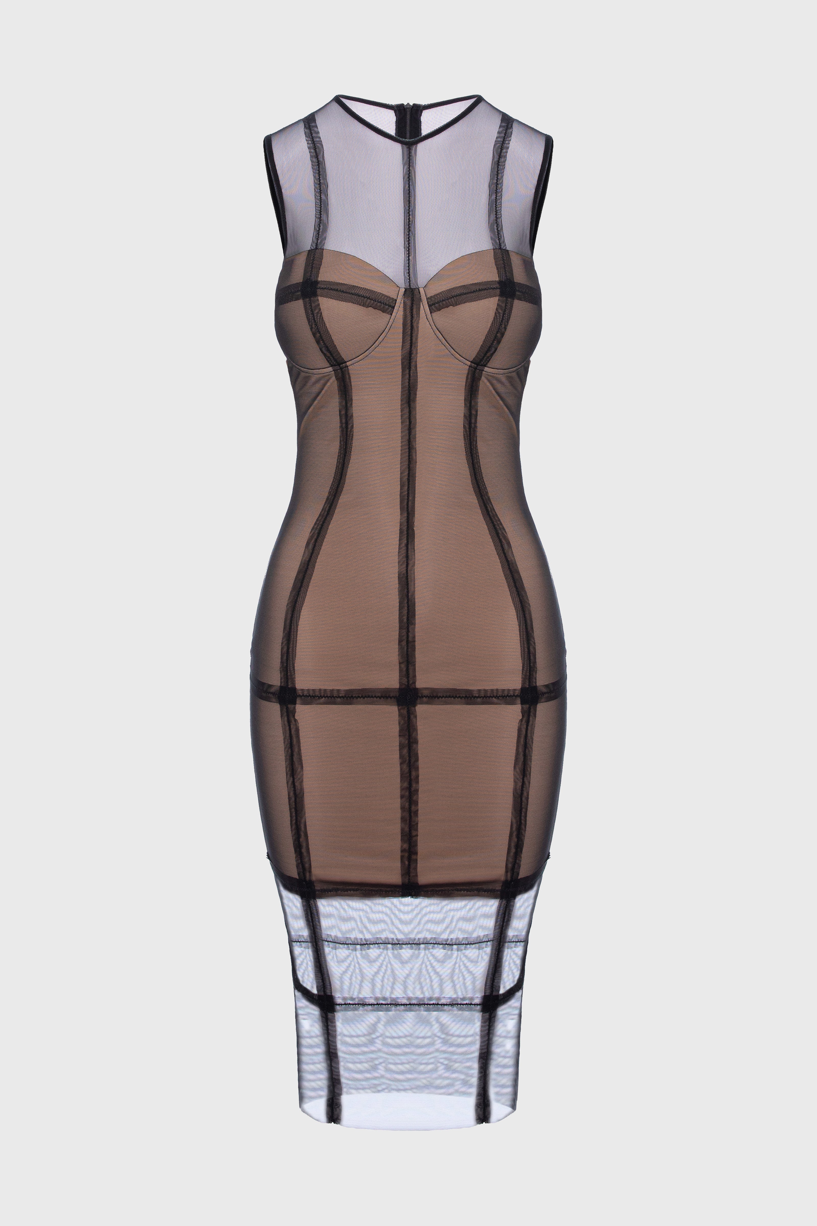 Figure Dress Black
