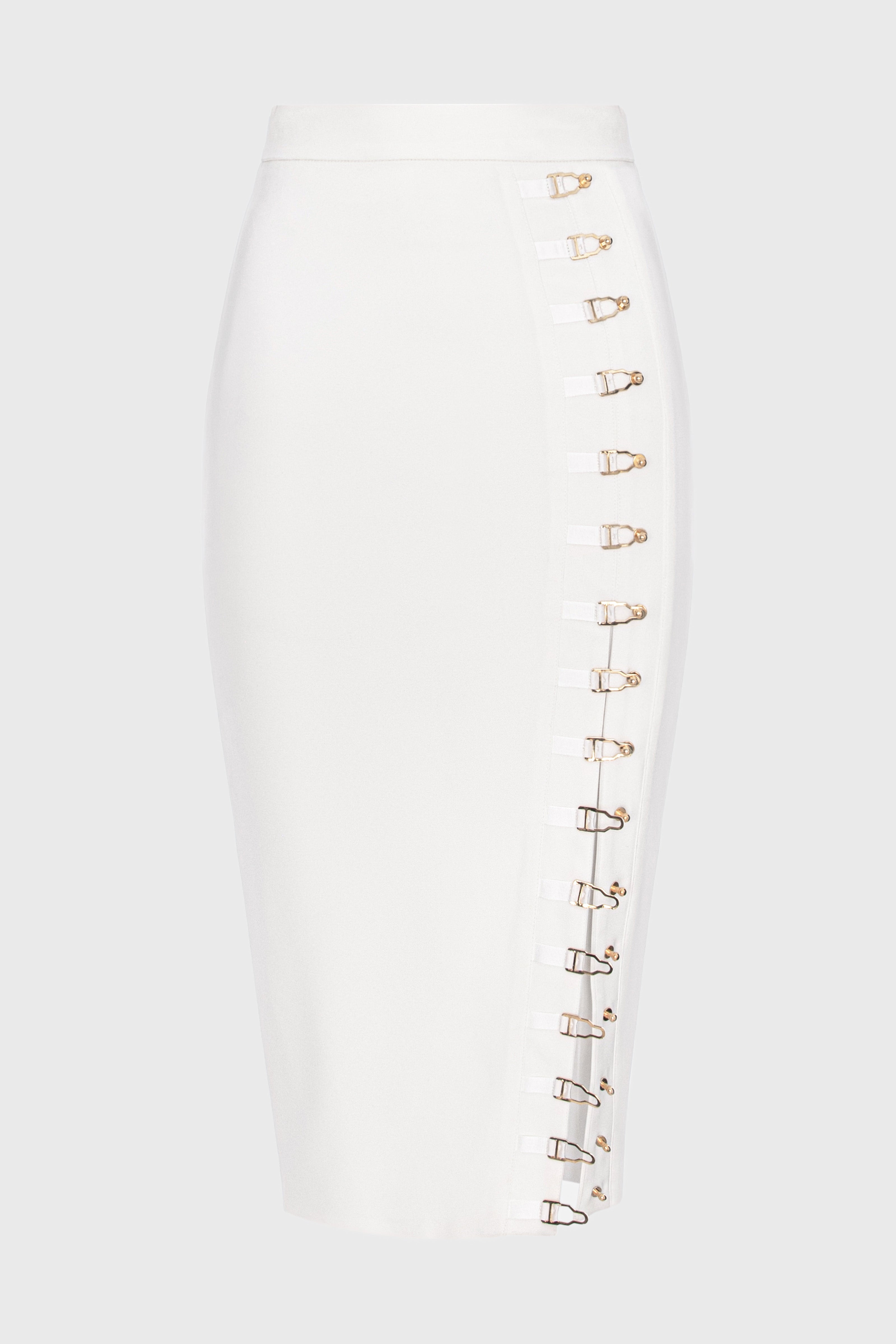 Ivy Skirt White