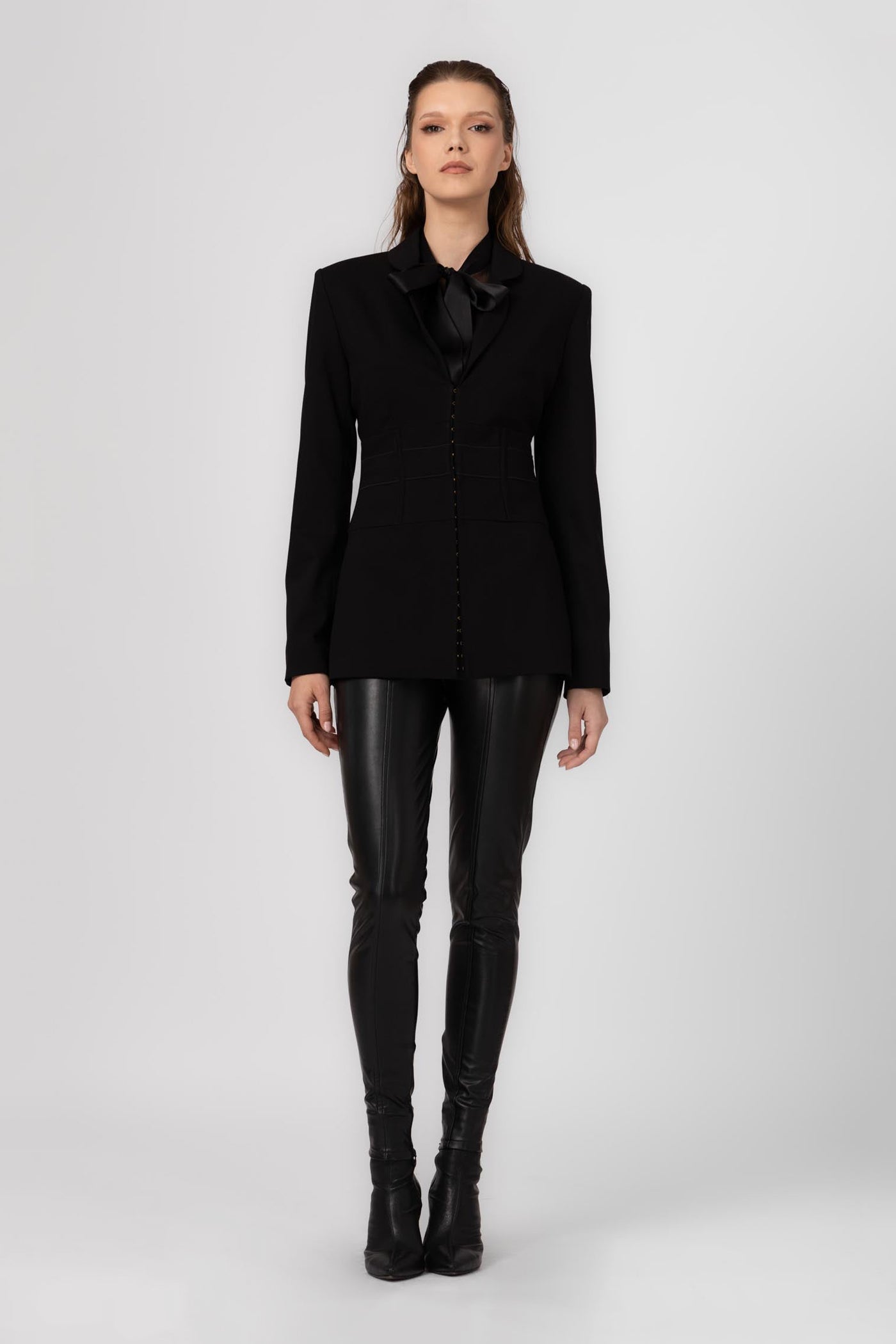 Tomboy Wool Blazer Black