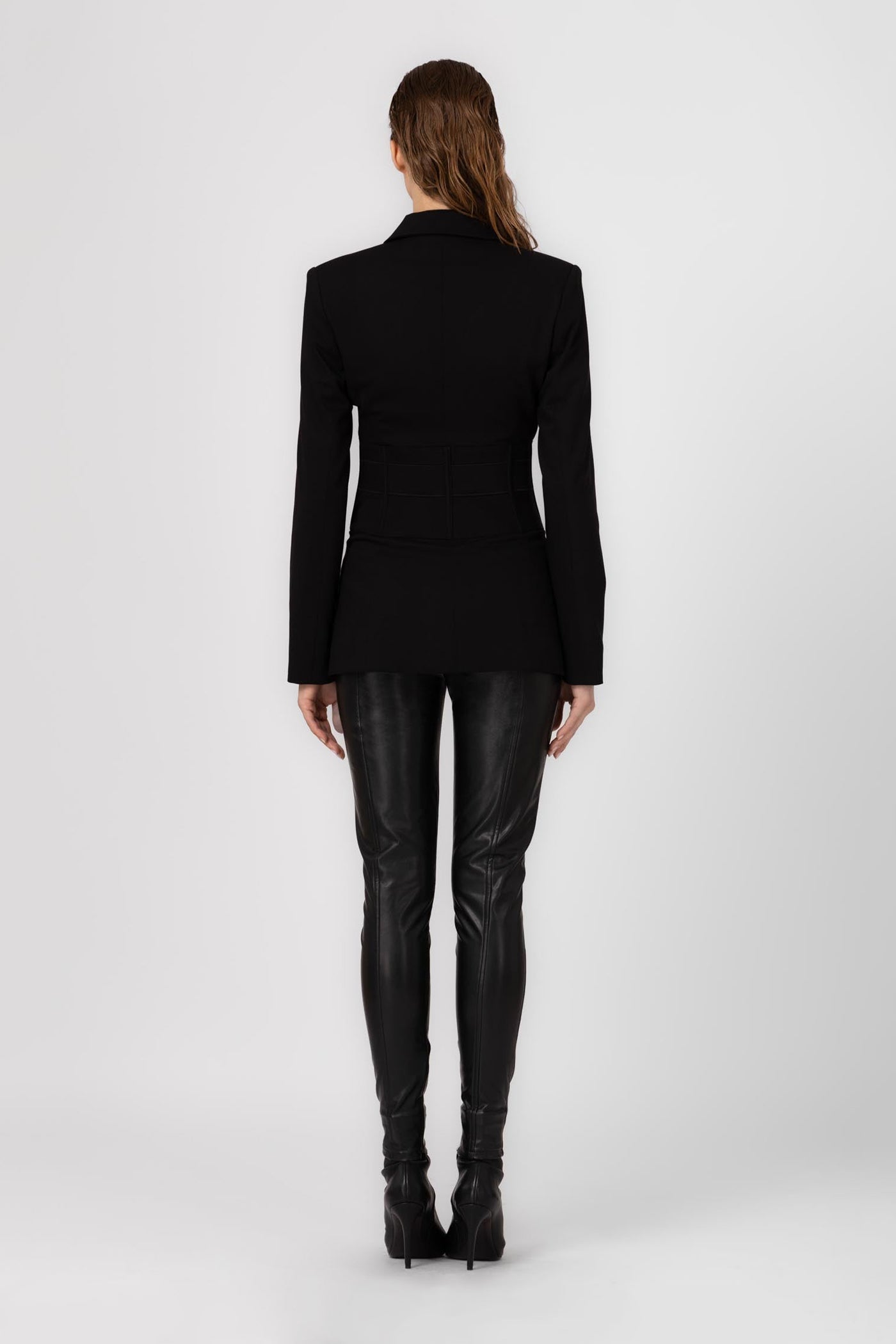 Tomboy Wool Blazer Black