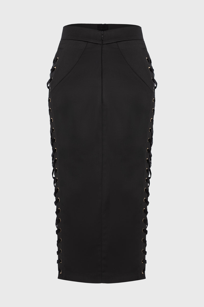 Blackcherry Skirt Black