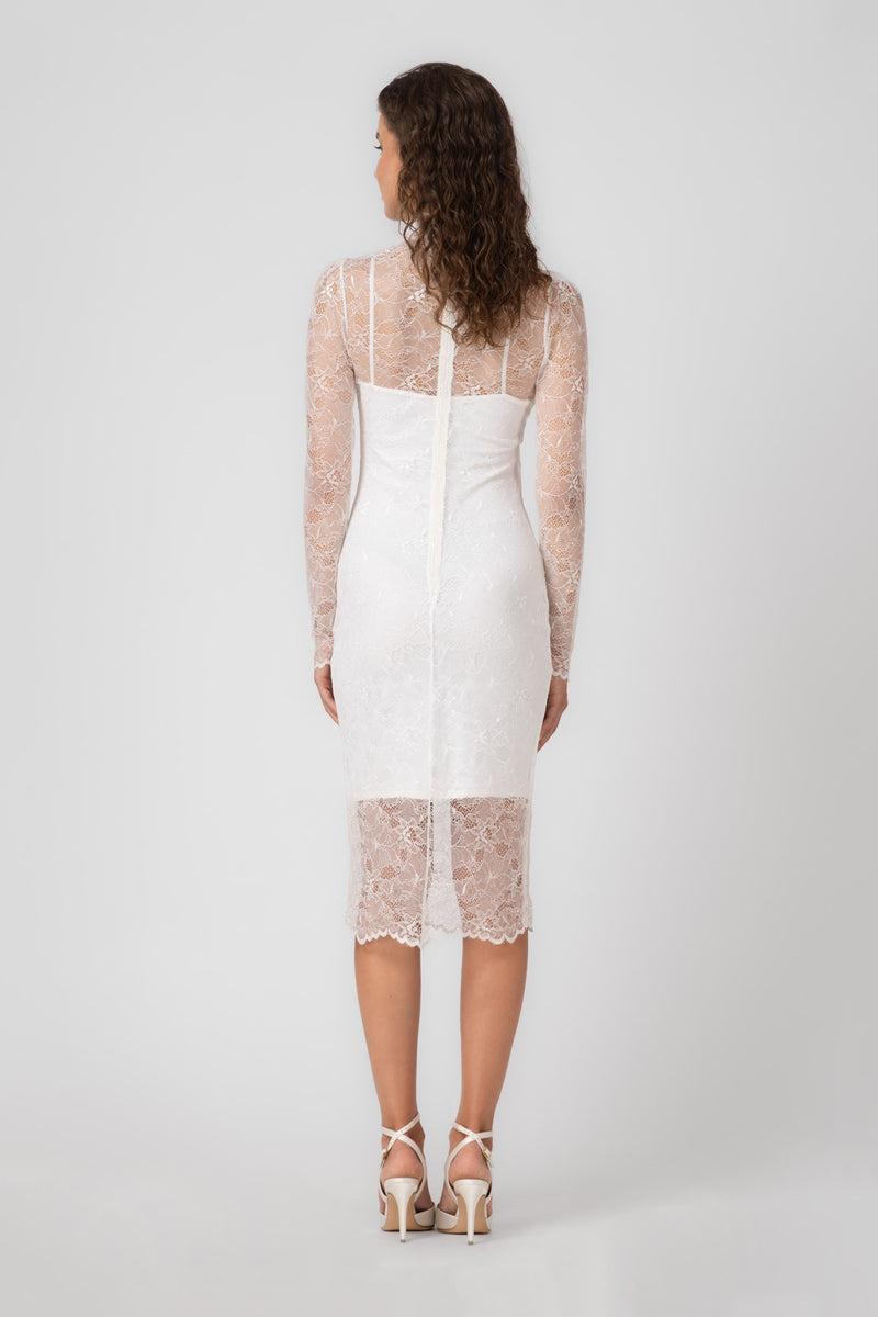 Mist Dress White