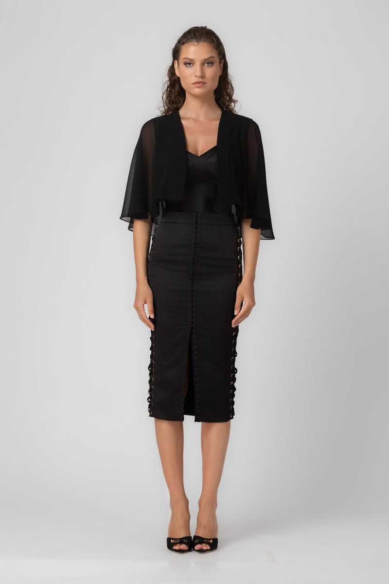 Veil Cape Black