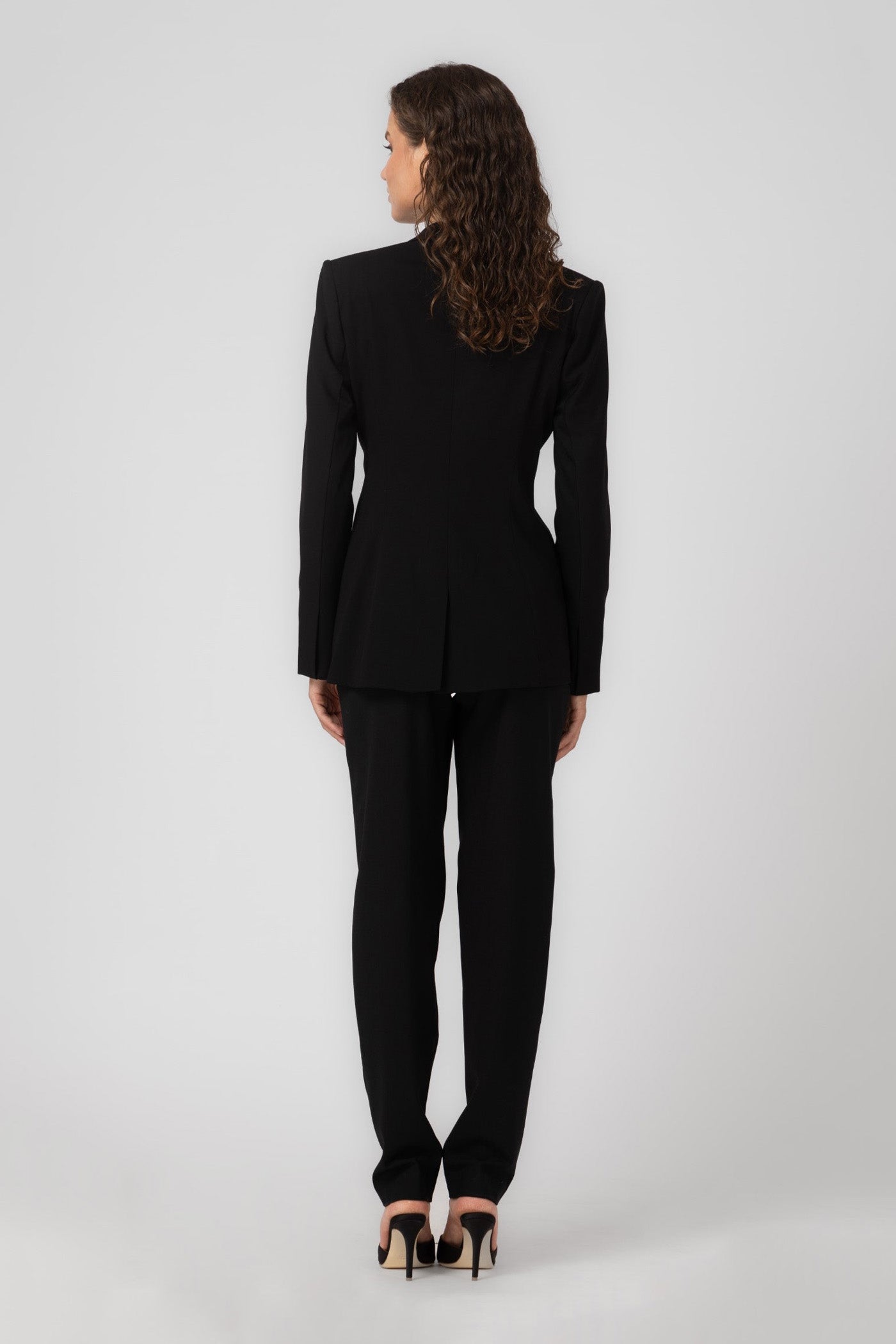 Tomboy Wool Trousers Black