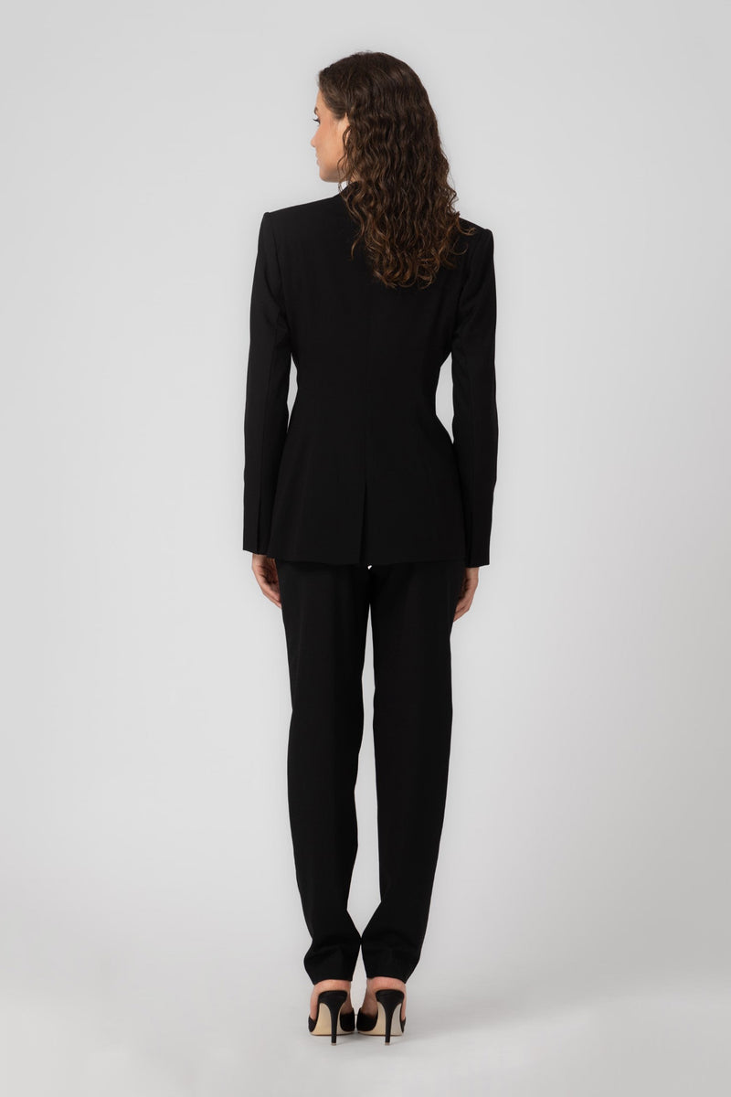 Tomboy Wool Trousers Black
