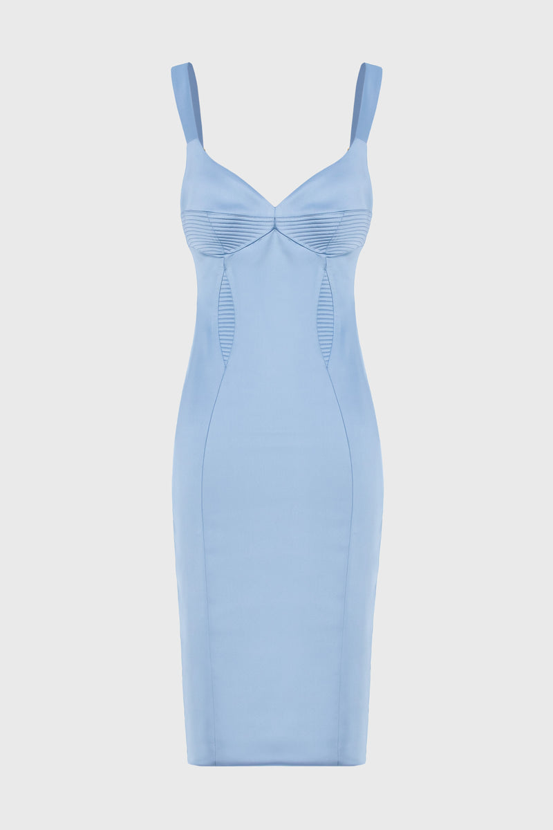 Haze Dress Blue
