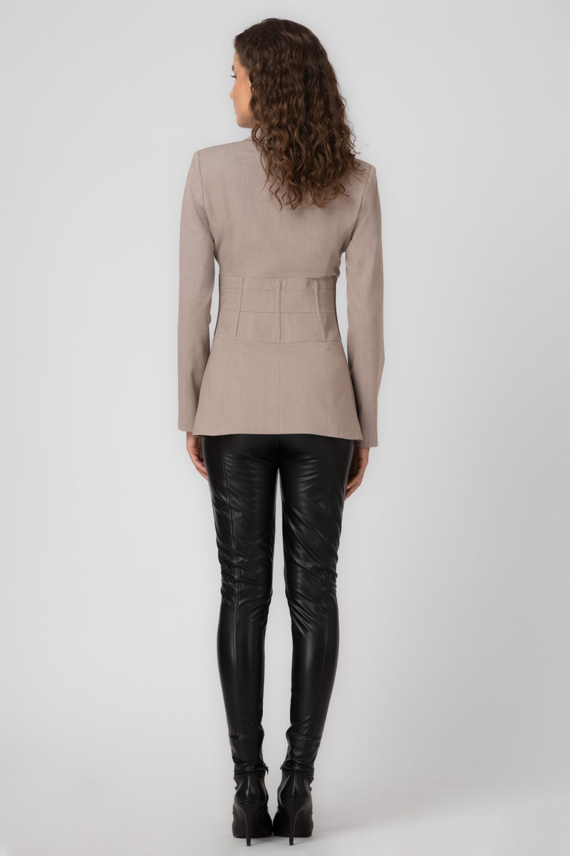 Tomboy Wool Blazer Sand