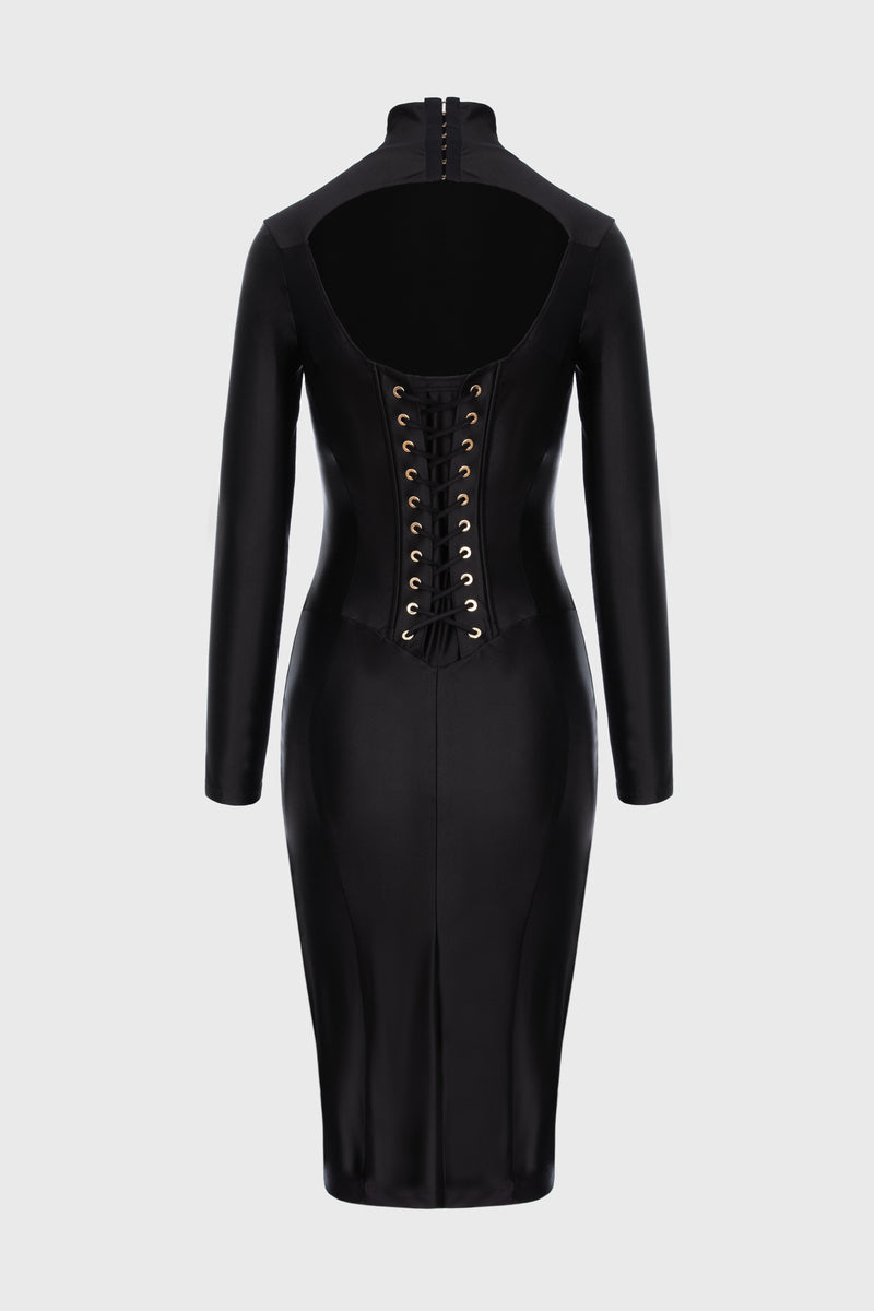 Cast Dress Black