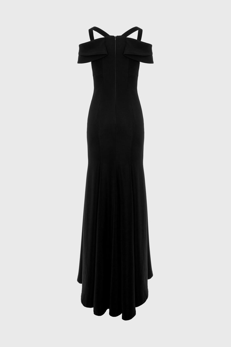 Candy Long Dress Black