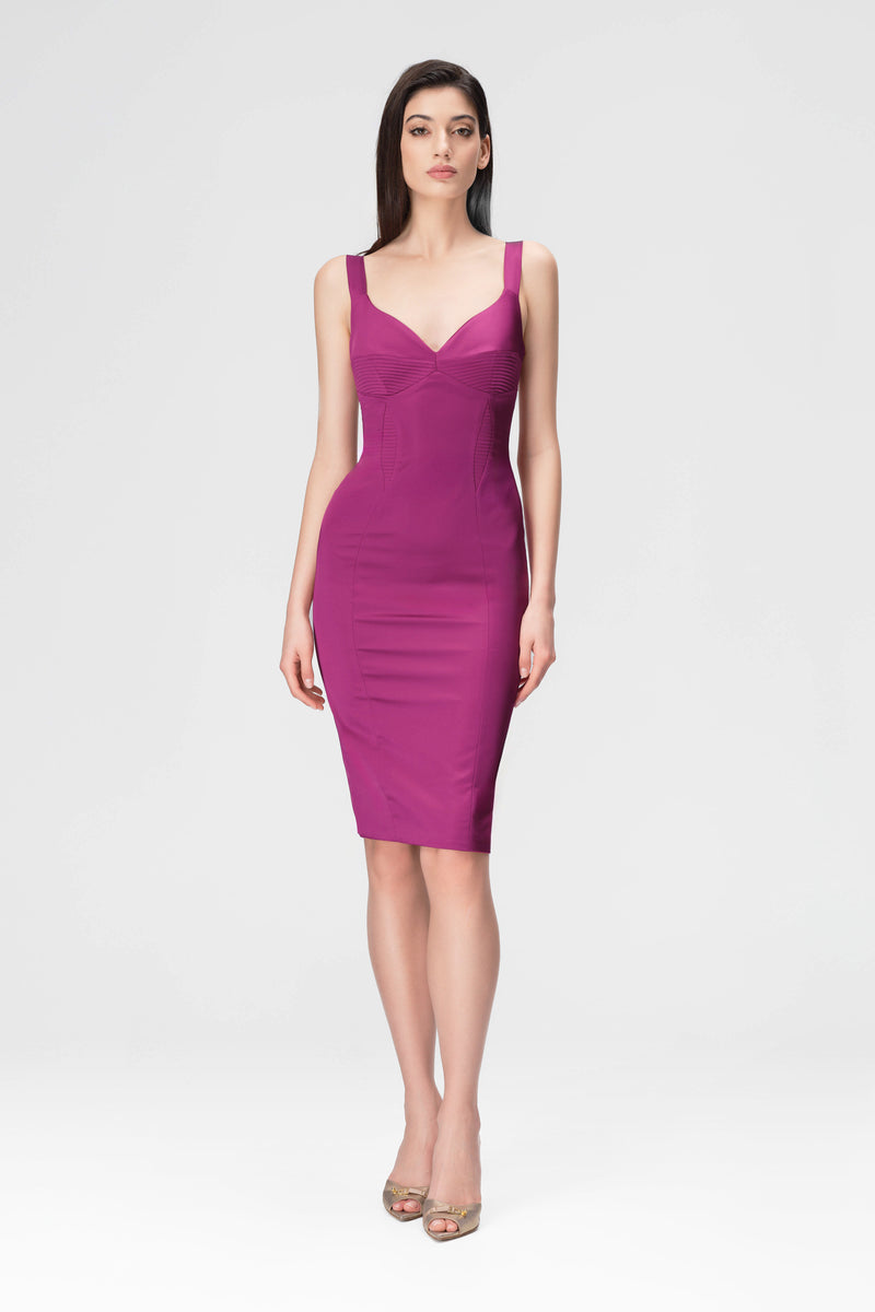Haze Dress Raspberry Pink