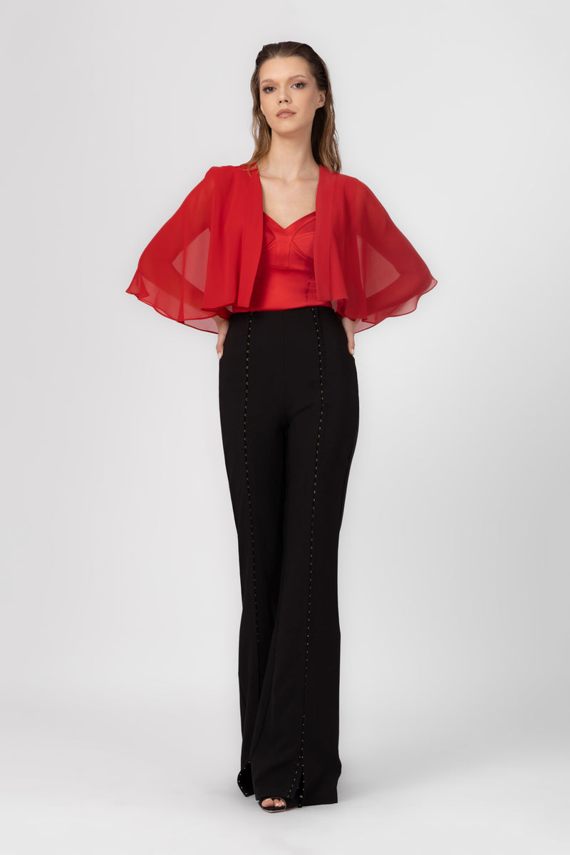 Veil Cape Red