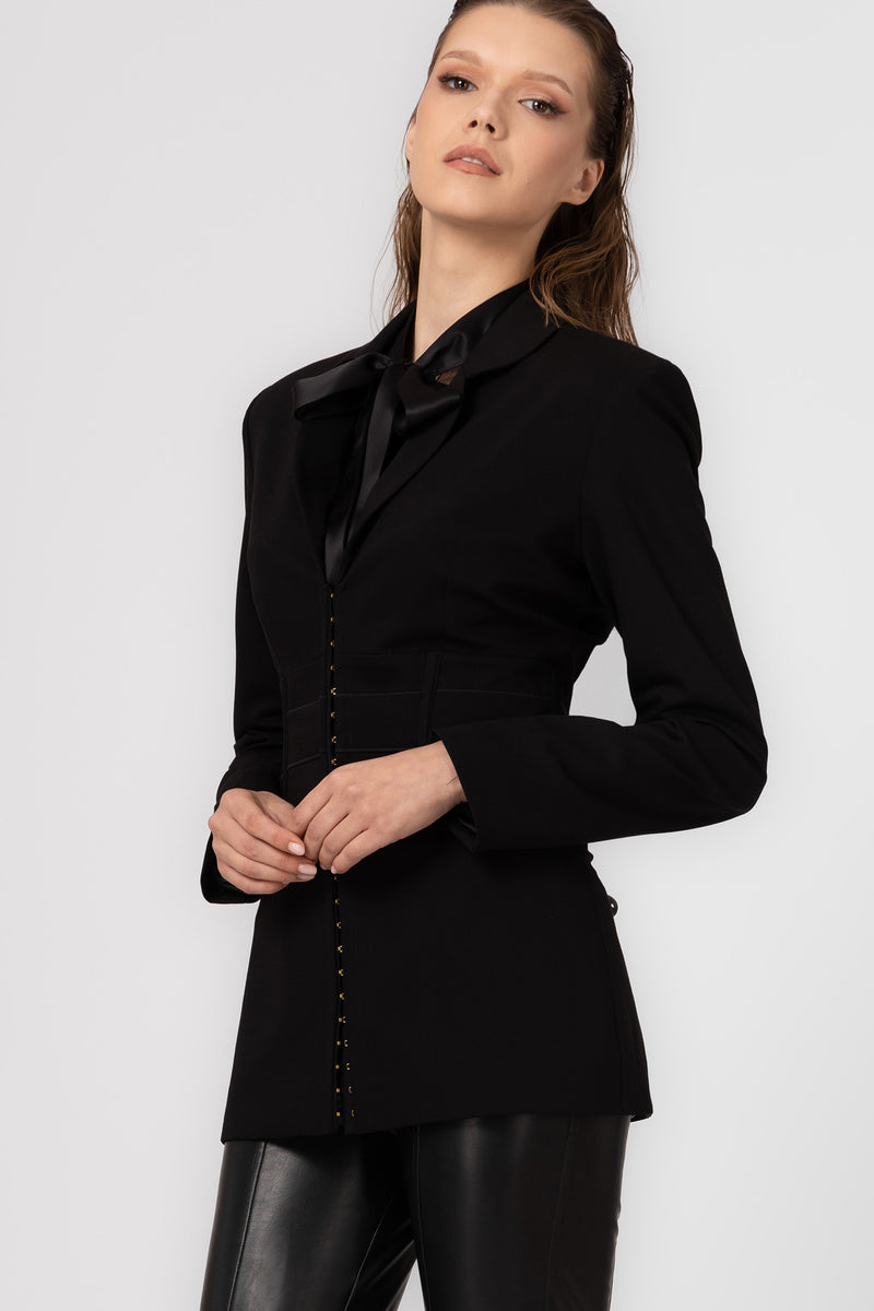 Tomboy Wool Blazer Black