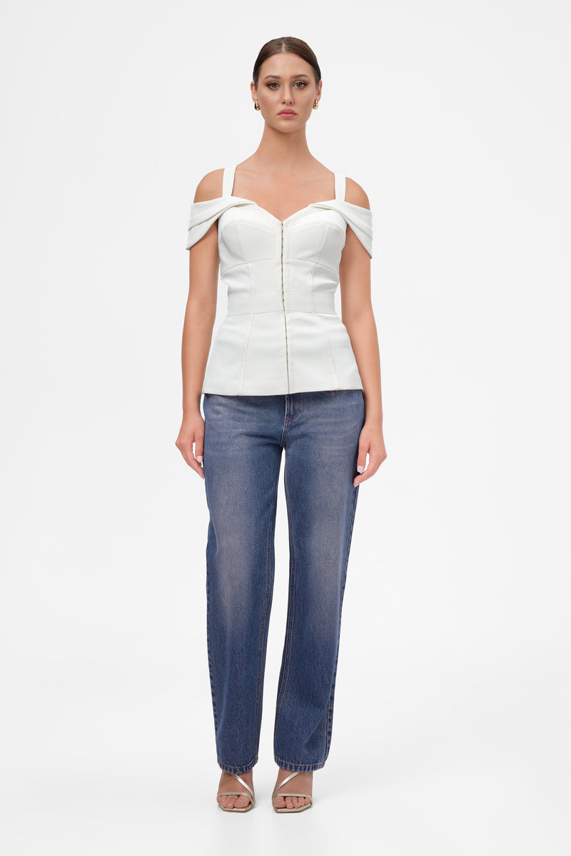 Candy Corset White