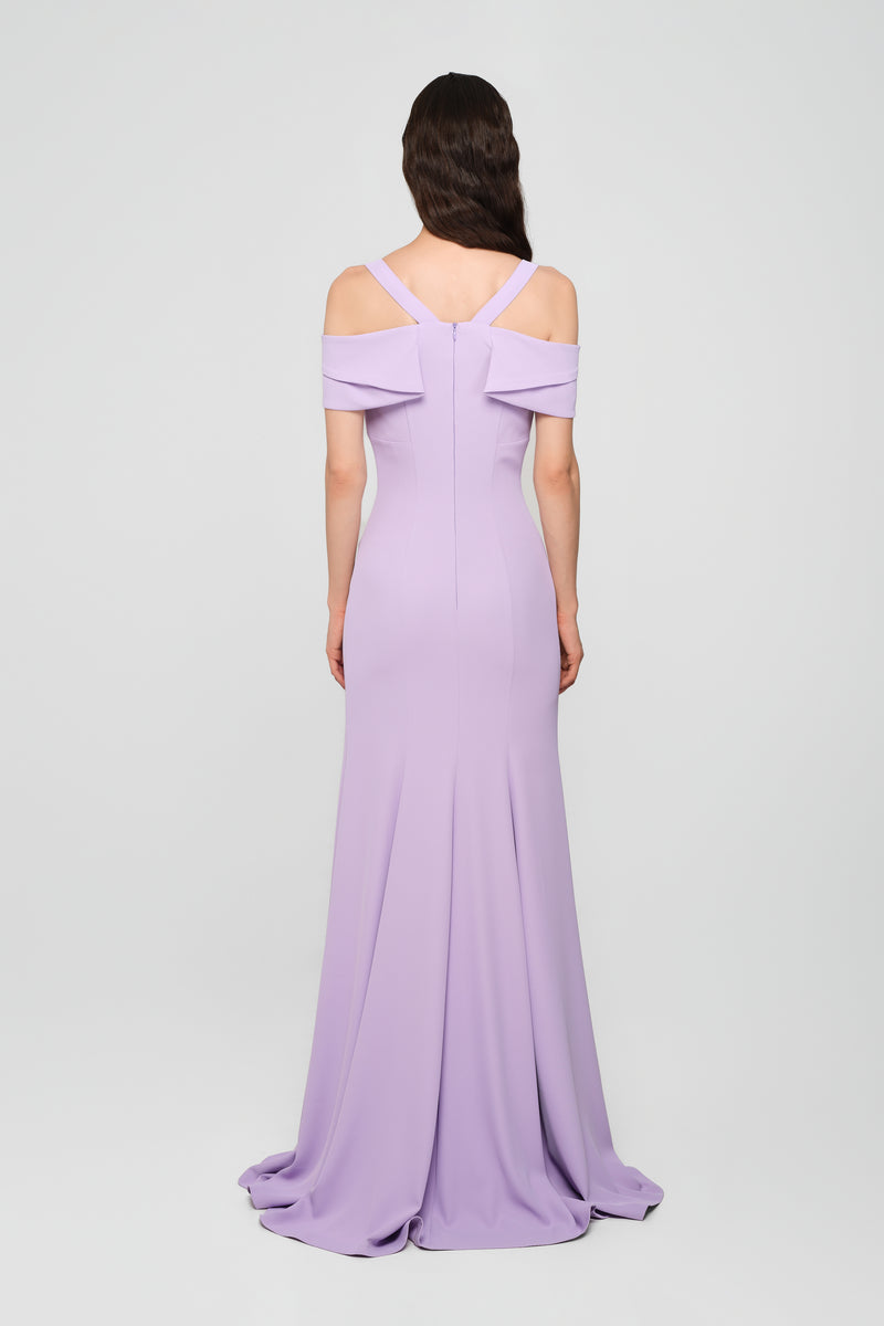 Candy Long Dress Lavender