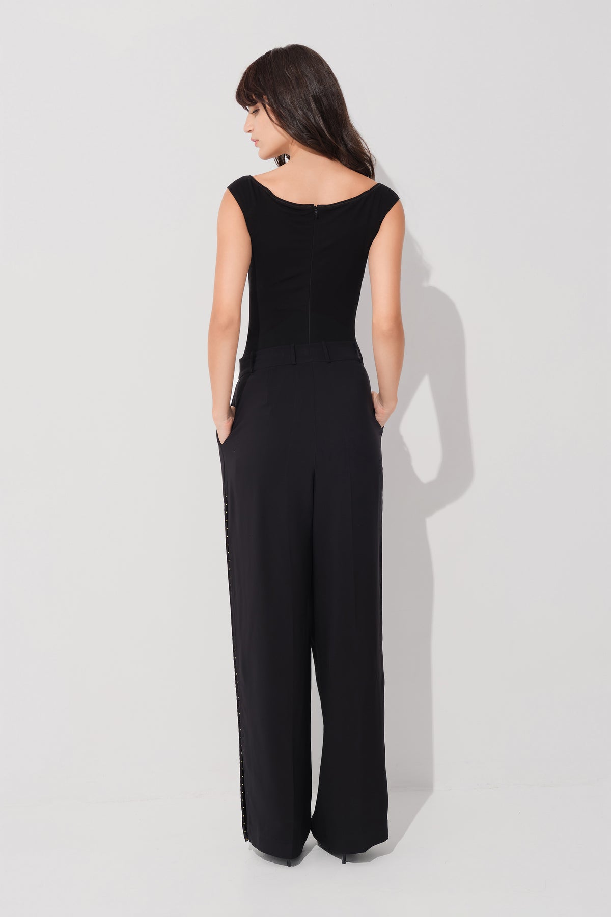Explicit Viscoze Bodysuit Black