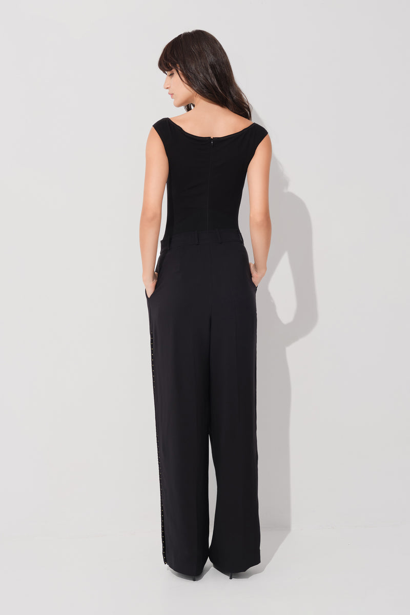 Explicit Viscoze Bodysuit Black
