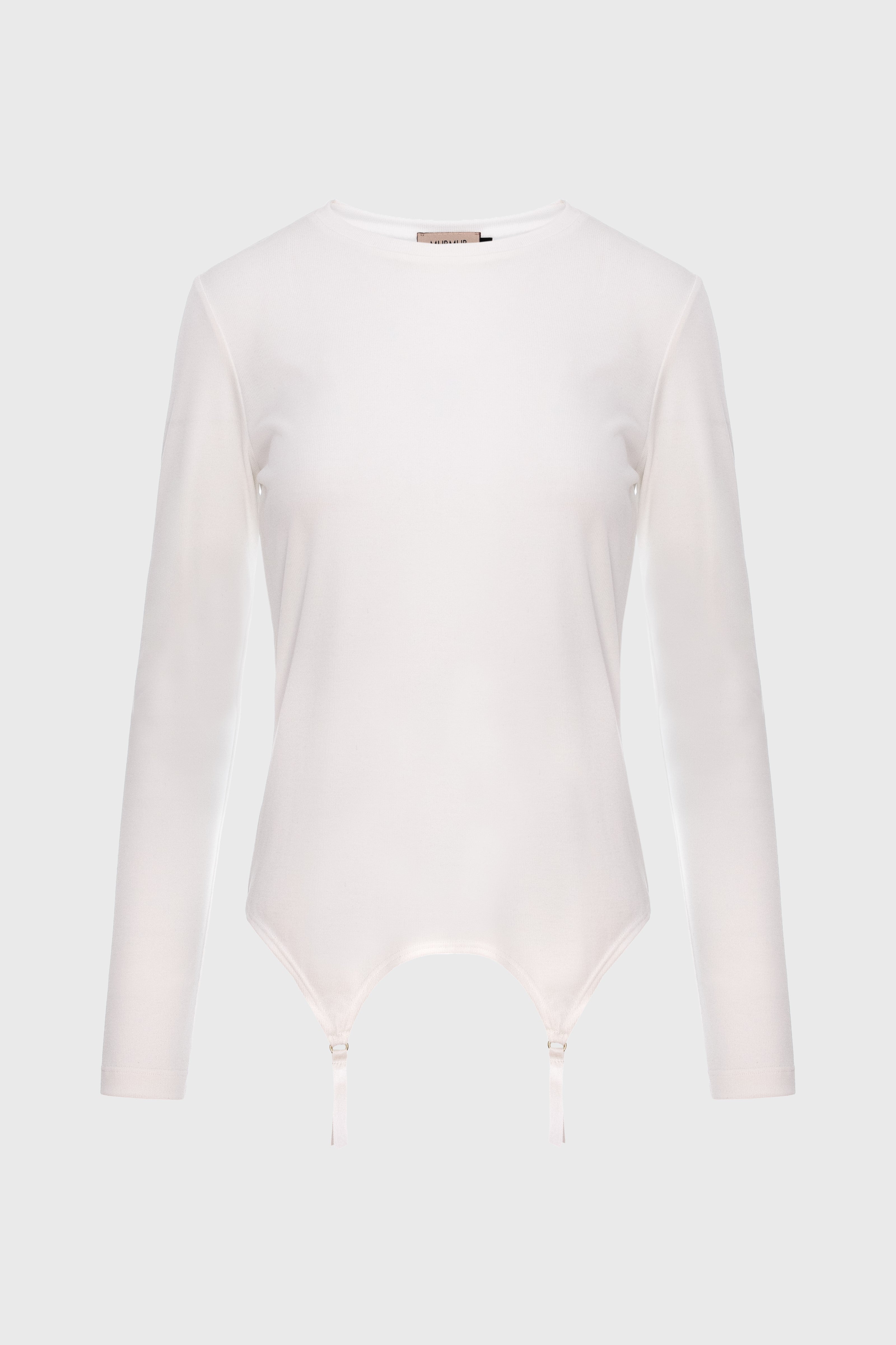 Garter Blouse White