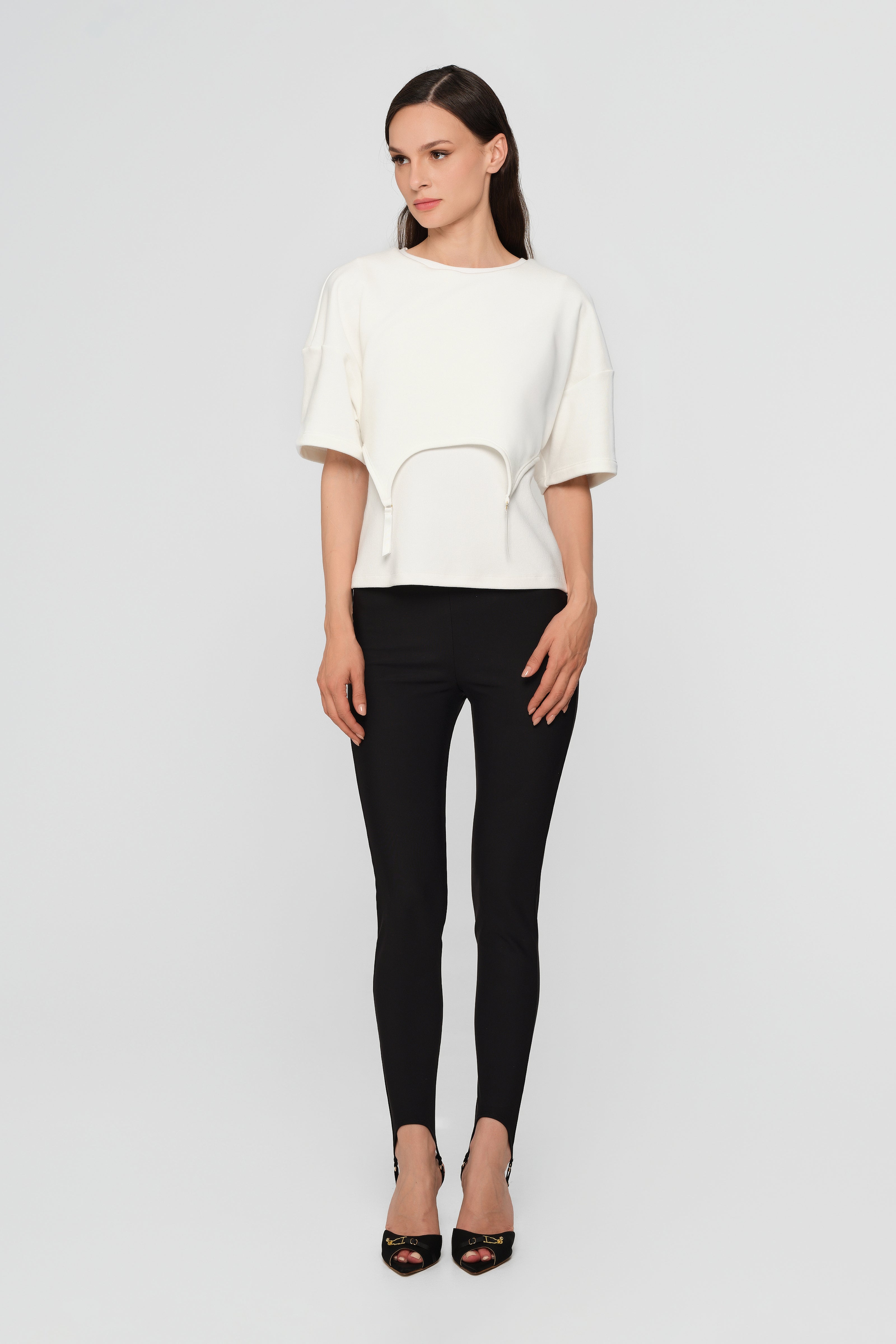 Garter T-Shirt White