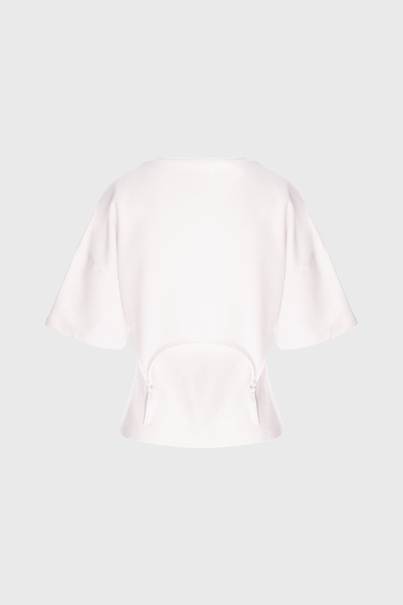 Garter T-Shirt White