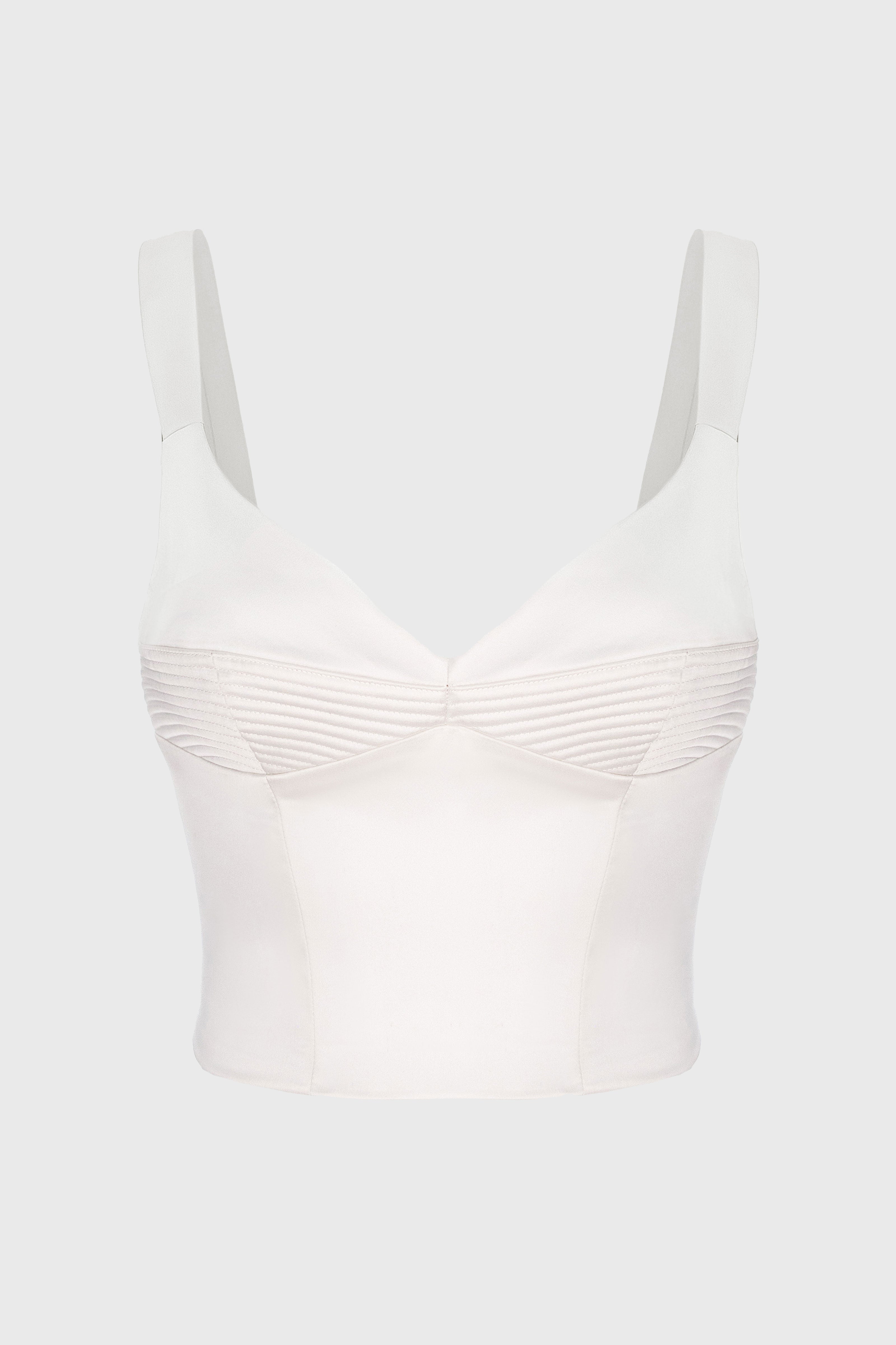Haze Corset White
