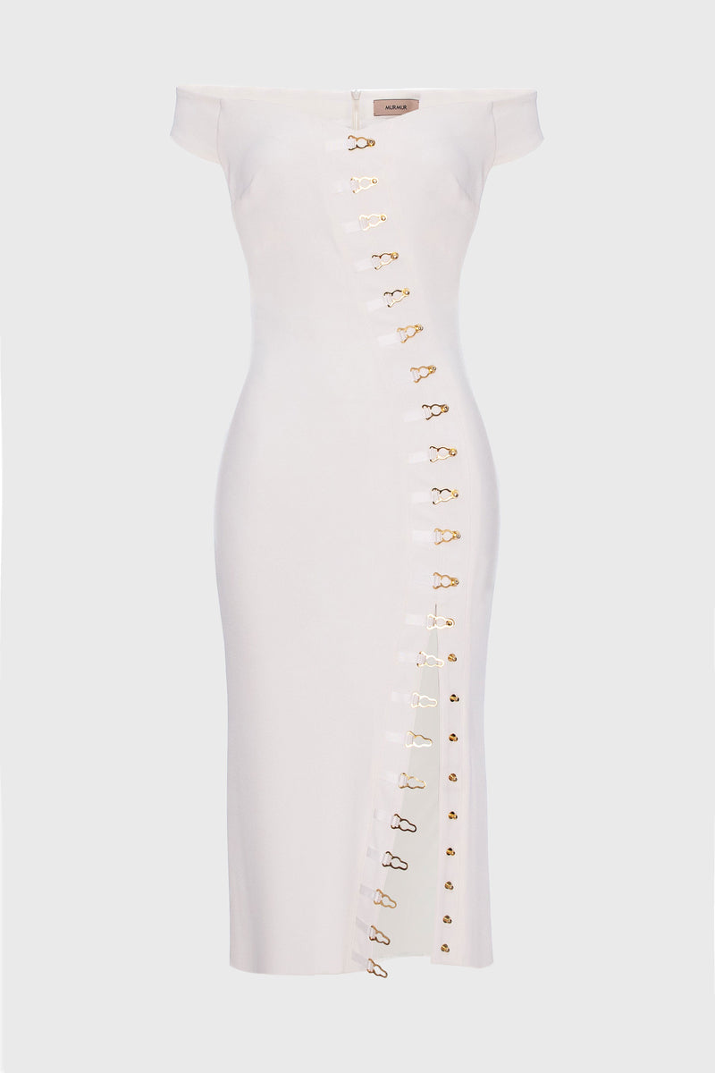 Ivy Dress White