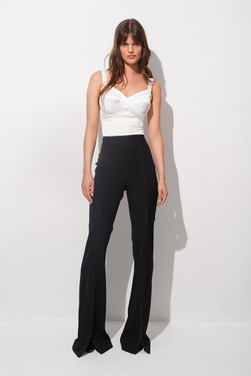 Snap Trousers Black