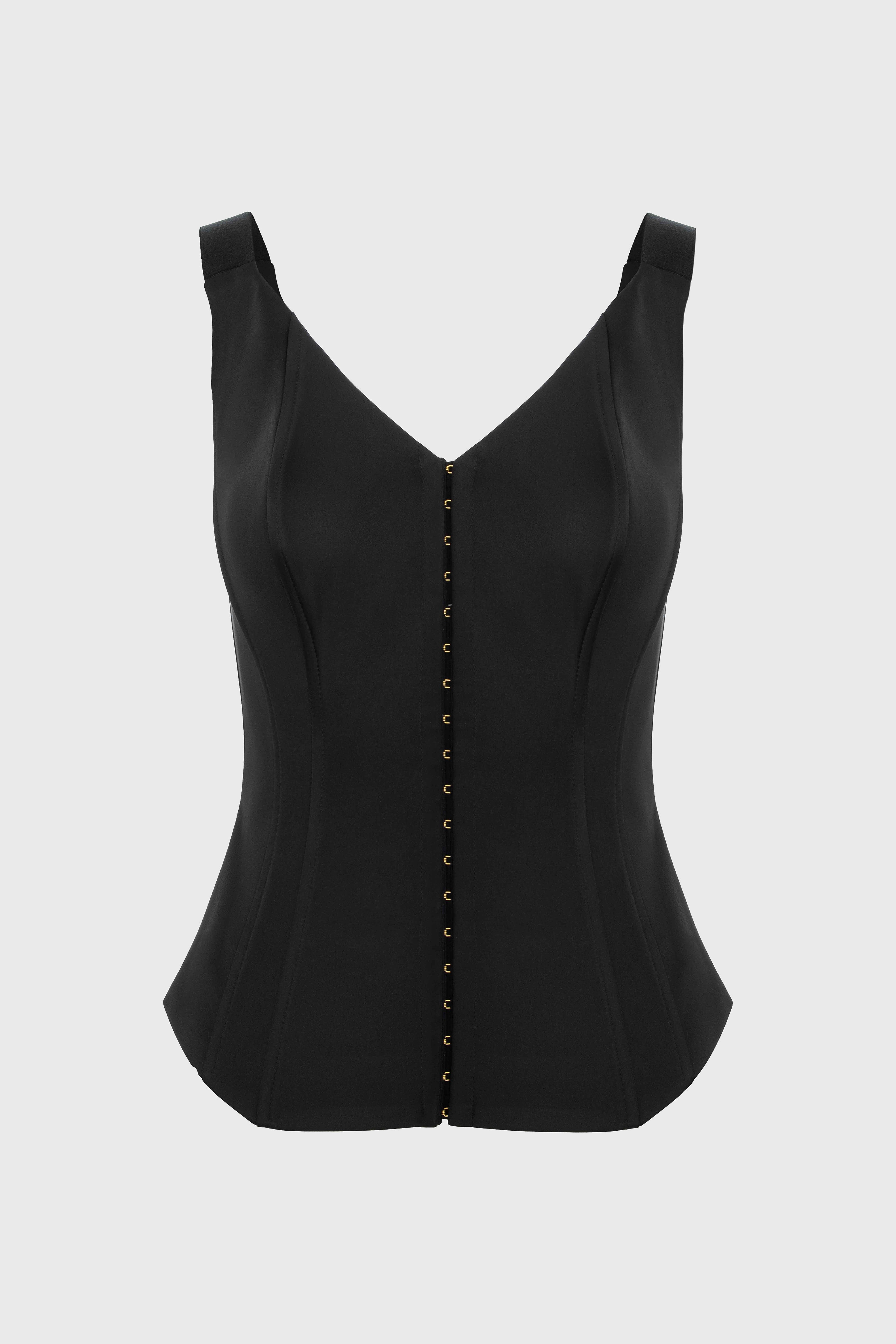 String Corset Black