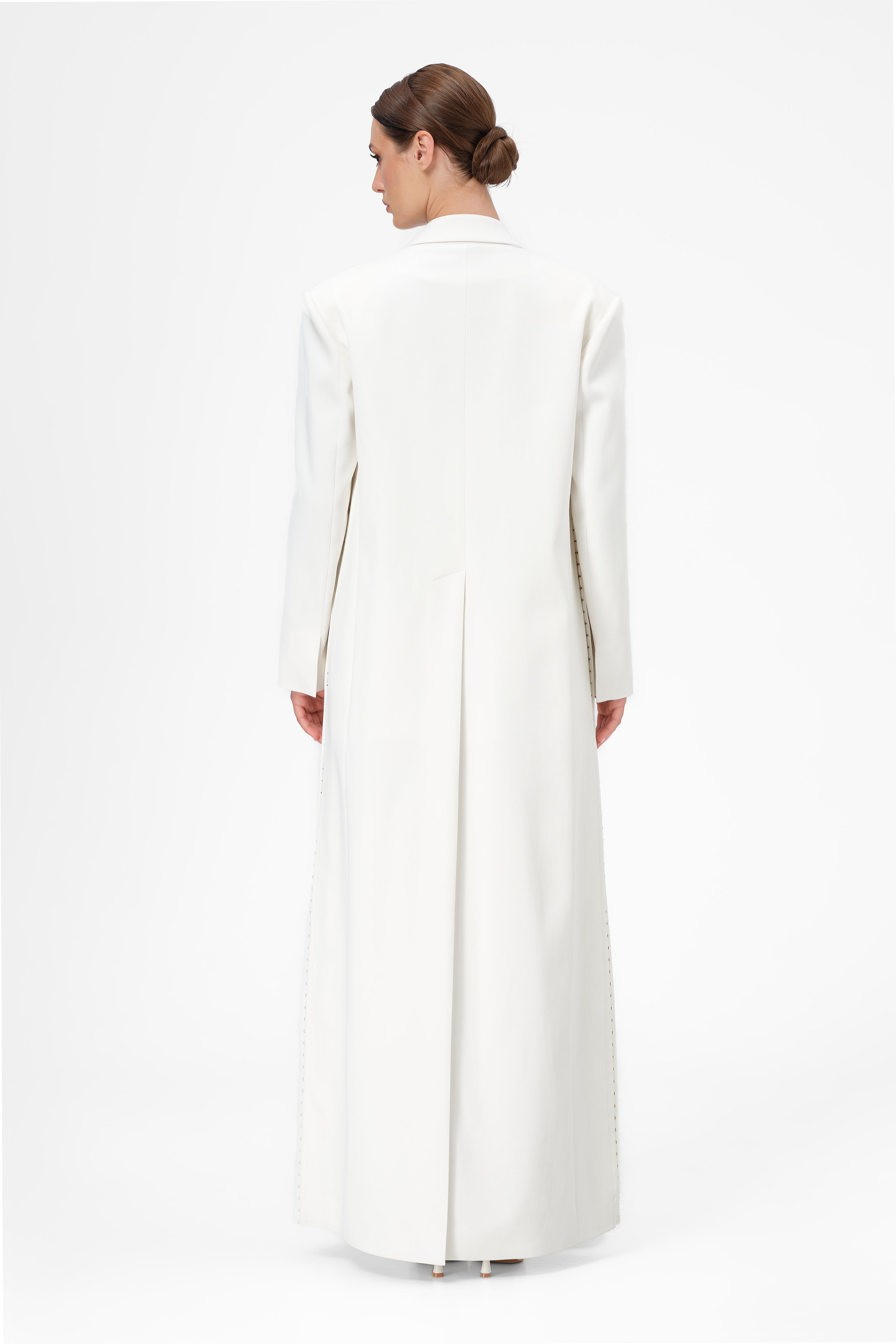 Urban Long Blazer White