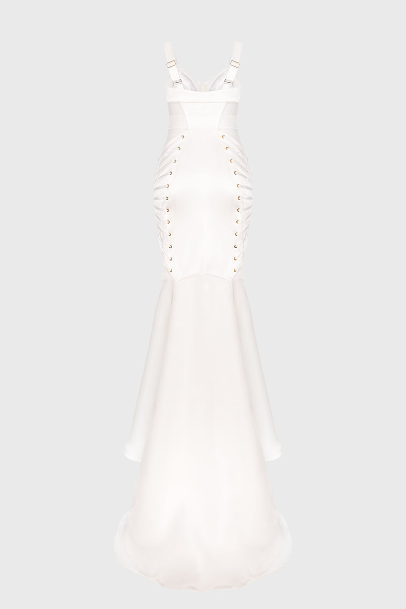 Zest Long Dress White