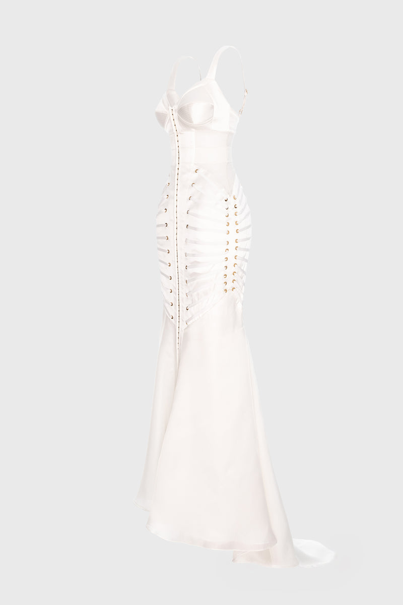 Zest Long Dress White