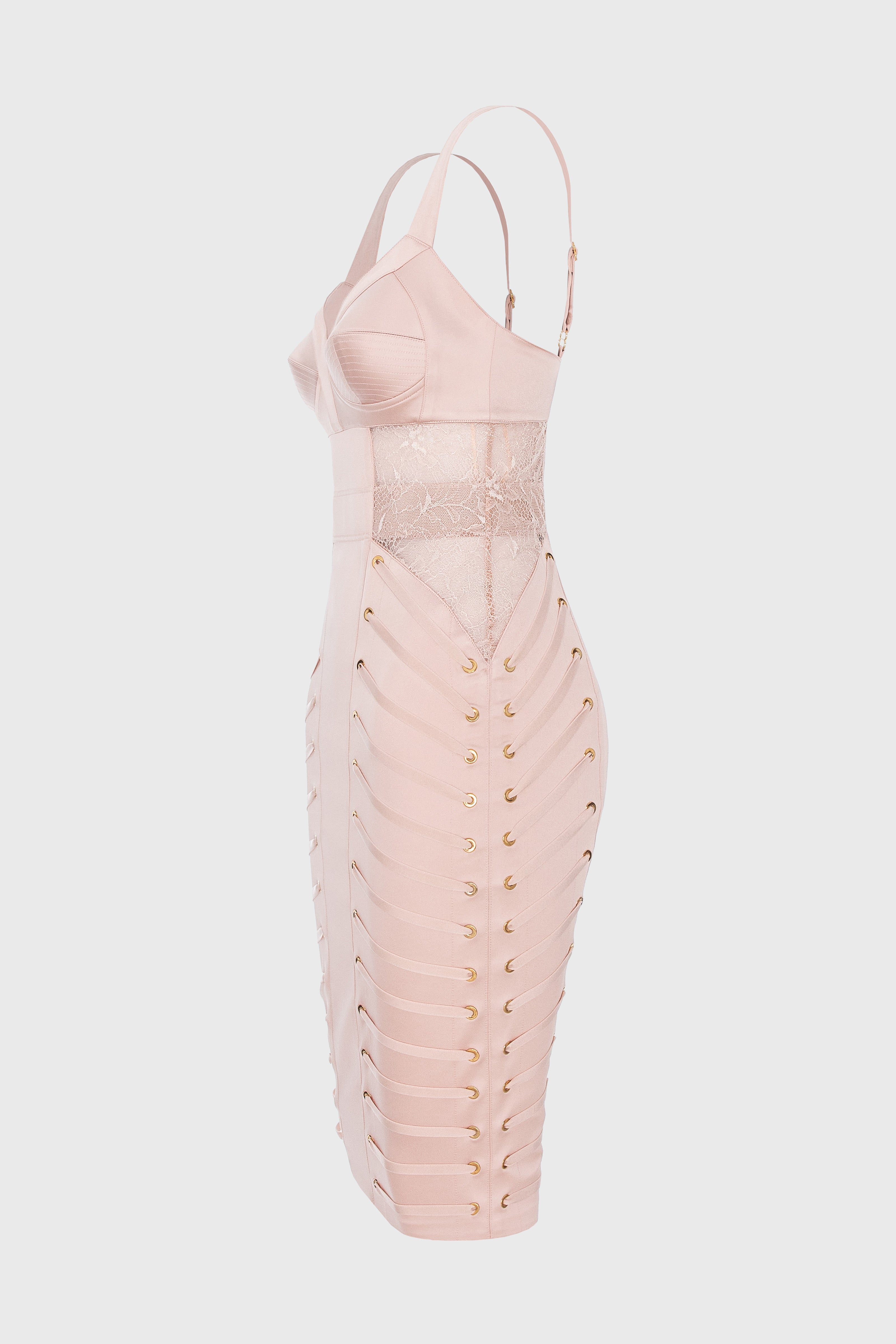 Zest Midi Dress Powder
