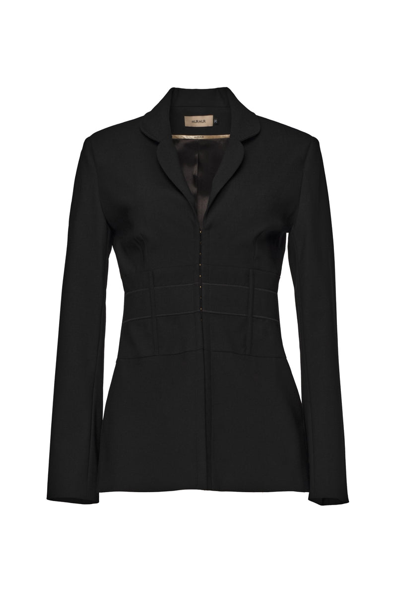 Tomboy Wool Blazer Black