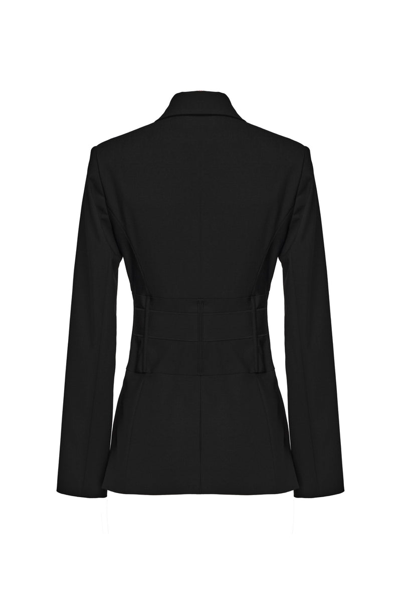 Tomboy Wool Blazer Black