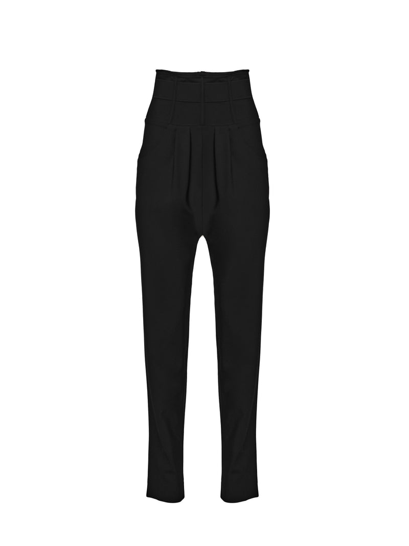 Tomboy Wool Trousers Black